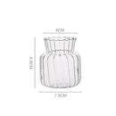 DecorBites™ Transparent Nordic Vase for Plants and Flowers