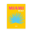 DecorBites™ Travel Posters: Miami, Bondi, Ibiza, Mykonos, Capri