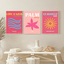 DecorBites™ Travel Posters: Miami, Bondi, Ibiza, Mykonos, Capri