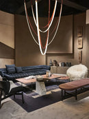 DecorBites™ Trendy Leather Belt LED Chandelier Light for Living Room