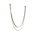 DecorBites™ Trendy Leather Belt LED Chandelier Light for Living Room