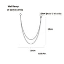 DecorBites™ Trendy Leather Belt LED Chandelier Light for Living Room