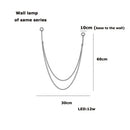 DecorBites™ Trendy Leather Belt LED Chandelier Light for Living Room