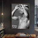 DecorBites™ Tupac Canvas Print - Hip Hop Wall Art