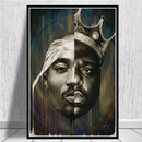 DecorBites™ Tupac Canvas Print - Hip Hop Wall Art