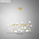 DecorBites™ Ultra-Modern Linear Firefly Pendant Lighting: Acrylic Billiard Light for Living Room