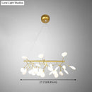DecorBites™ Ultra-Modern Linear Firefly Pendant Lighting: Acrylic Billiard Light for Living Room