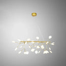 DecorBites™ Ultra-Modern Linear Firefly Pendant Lighting: Acrylic Billiard Light for Living Room