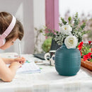 DecorBites™ Unbreakable Modern Floral Vase for Home Decor
