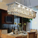 DecorBites™ Upscale Modern Crystal Chandelier for Dining Room