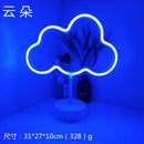 Colorful led neon sign shapes bedroom night light