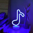 Colorful led neon sign shapes bedroom night light
