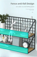 DecorBites™ Wall Mounted Storage Shelves and Baskets