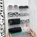 DecorBites™ Wall Mounted Transparent Storage Rack for Figures