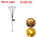 DecorBites™ Warm White Solar LED Firework Lights