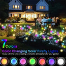 DecorBites™ Warm White Solar LED Firework Lights