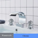 DecorBites™ Waterfall Bathroom Basin Faucet - Hot/Cold Mixer