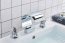DecorBites™ Waterfall Bathroom Basin Faucet - Hot/Cold Mixer