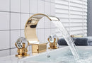 DecorBites™ Waterfall Bathroom Basin Faucet - Hot/Cold Mixer