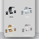 DecorBites™ Waterfall Bathroom Basin Faucet - Hot/Cold Mixer