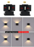DecorBites™ Waterproof Aluminum LED Wall Lamp - Outdoor & Indoor Lighting