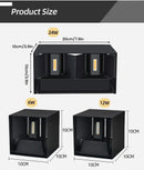 DecorBites™ Waterproof Aluminum LED Wall Lamp - Outdoor & Indoor Lighting