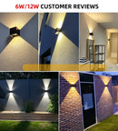 DecorBites™ Waterproof Aluminum LED Wall Lamp - Outdoor & Indoor Lighting