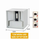 DecorBites™ Waterproof Aluminum LED Wall Lamp - Outdoor & Indoor Lighting