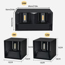 DecorBites™ Waterproof Aluminum LED Wall Lamp - Outdoor & Indoor Lighting