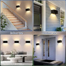 DecorBites™ Waterproof Aluminum LED Wall Lamp - Outdoor & Indoor Lighting