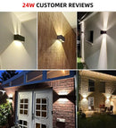 DecorBites™ Waterproof Aluminum LED Wall Lamp - Outdoor & Indoor Lighting