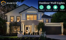 DecorBites™ Waterproof LED Outdoor Wall Light