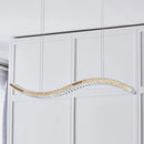 DecorBites™ Wavy K9 Crystal LED Pendant Lighting for Dining Room - Simplicity Island Ceiling Light