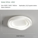 DecorBites™ White LED Ceiling Lamps - Modern Minimalist Home Decor
