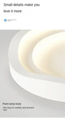 DecorBites™ White LED Ceiling Lamps - Modern Minimalist Home Decor