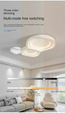 DecorBites™ White LED Ceiling Lamps - Modern Minimalist Home Decor
