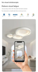DecorBites™ White LED Ceiling Lamps - Modern Minimalist Home Decor