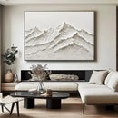 DecorBites™ White Mountain 3D Canvas Wall Art