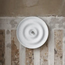 DecorBites™ White Nordic Bauhaus Round Lamp