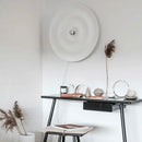 DecorBites™ White Nordic Bauhaus Round Lamp