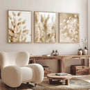 DecorBites™ White Seascape Canvas Set - Beach & Botanical Wall Art