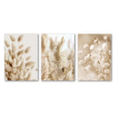 DecorBites™ White Seascape Canvas Set - Beach & Botanical Wall Art