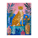 DecorBites™ Wildlife Bathroom Canvas Art Tiger Zebra Cat
