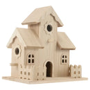 DecorBites™ Wooden Bird Nest Box Garden Decor