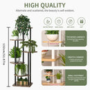 DecorBites™ Wooden Flower Plant Stand Shelf - 4/5/6 Tier