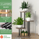 DecorBites™ Wooden Flower Plant Stand Shelf - 4/5/6 Tier