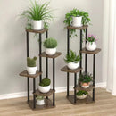 DecorBites™ Wooden Flower Plant Stand Shelf - 4/5/6 Tier