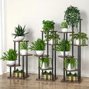 DecorBites™ Wooden Plant Stand Shelf Tiered Flower Pot Display