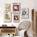 DecorBites™ World Cuisine Canvas Wall Art