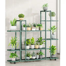 DecorBites™ Wrought Iron Plant Stand with Wheels